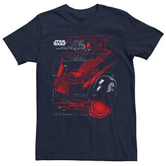 Men's Star Wars Kylo Ren Tie Silencer T-shirt