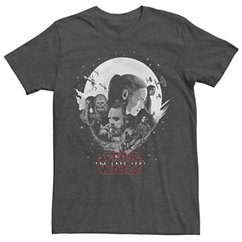 Men's Star Wars The Last Jedi Tonal Poster Tee
