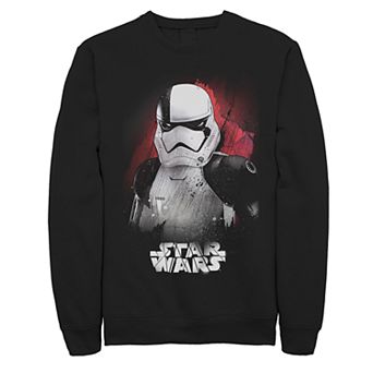 Men's Star Wars Stormtrooper Sketch Portrait Fleece