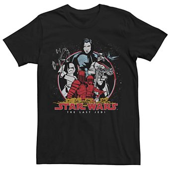 Men's Star Wars The Last Jedi Kylo Ren Graphic T-shirt