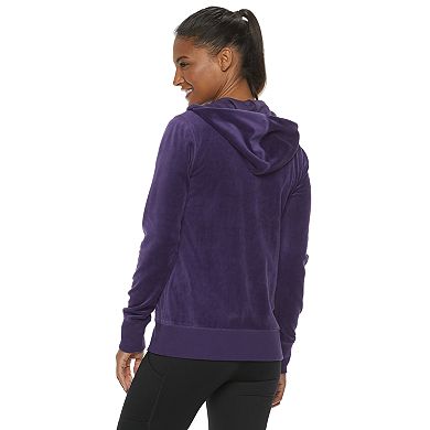Women's Tek Gear® Hooded Velour Jacket