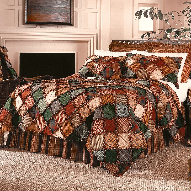 80845135 Donna Sharp Campfire Quilt or Sham, Multicolor, Fu sku 80845135