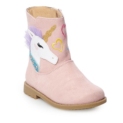 Rachel Shoes Unicorn Toddler Girls Boots