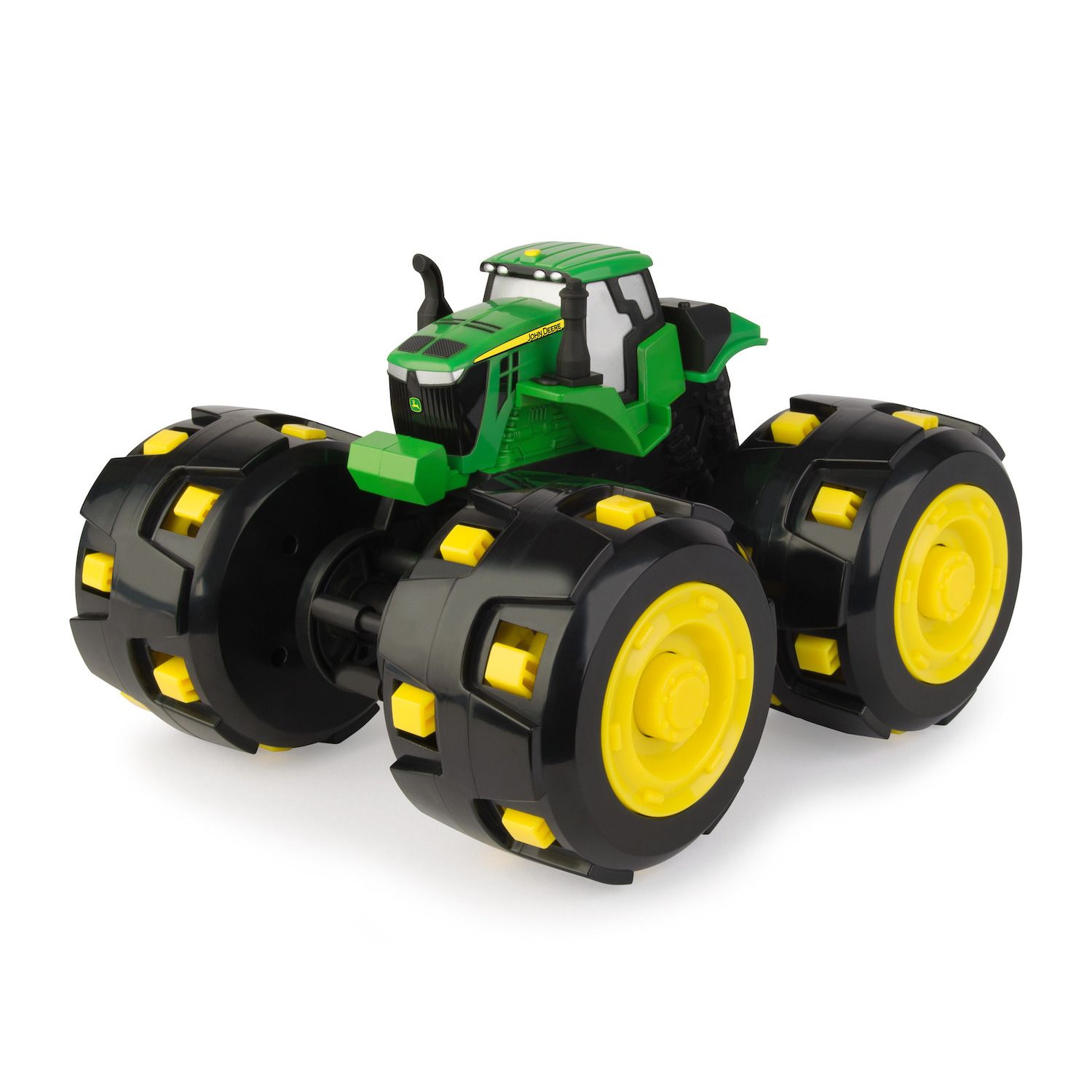 john deere monster treads deluxe lightning wheels tractor