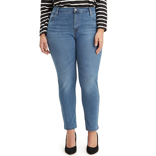 levi's plus size skinny jeans