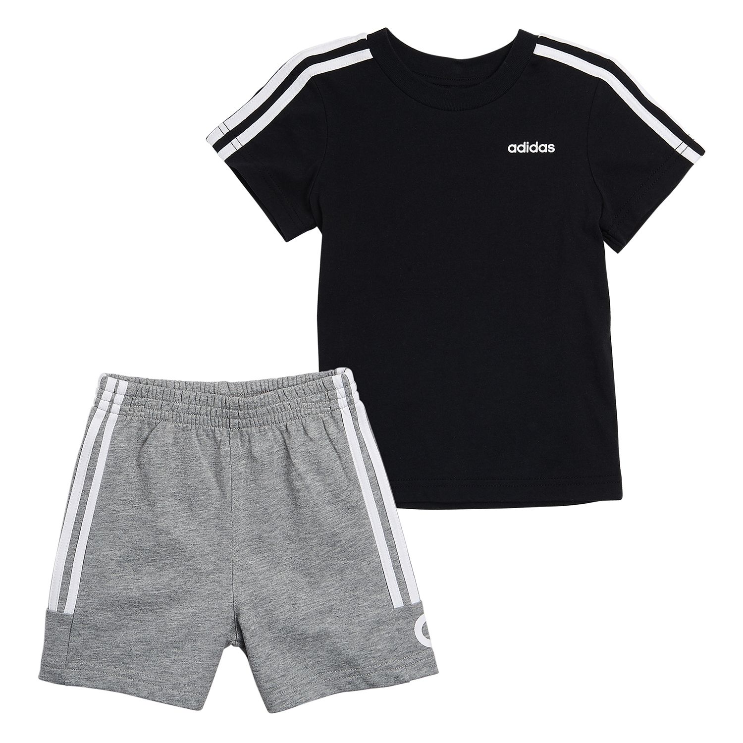 baby adidas shorts set