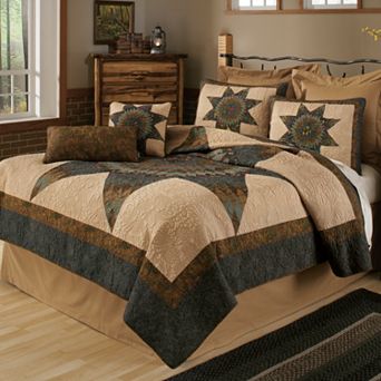 Donna Sharp Forest Star Quilt or Sham