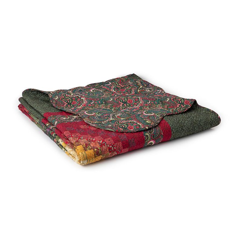 Donna Sharp Spice Postage Throw, Multicolor