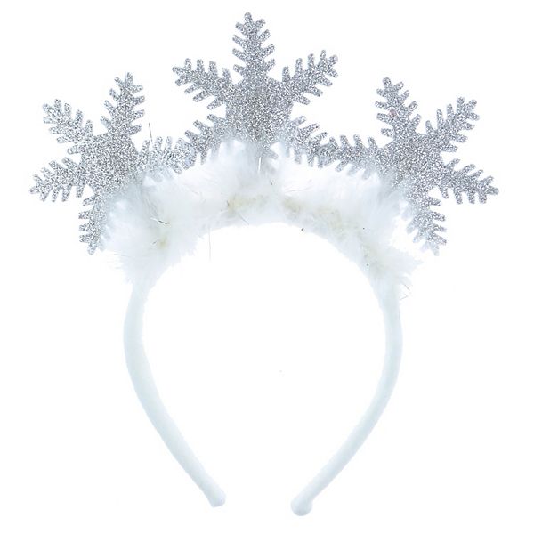 Super Easy Snowflake Headbands