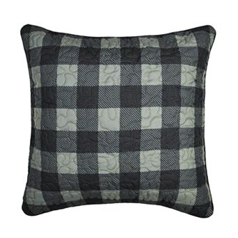 Donna Sharp Bear Walk Plaid Throw Pillow