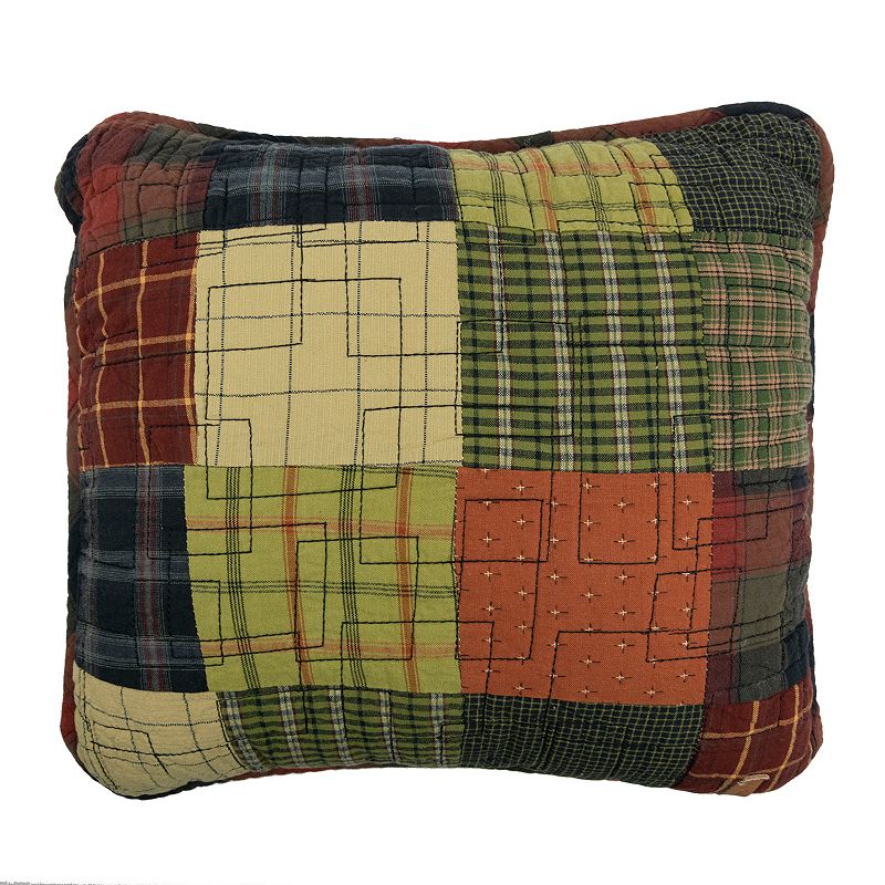 Donna Sharp Woodland Square Pillow, Multicolor, Fits All