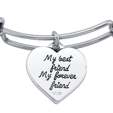 LovethisLife® Two-Tone Best Friends Bangle Bracelet
