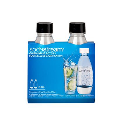 SodaStream Slim 1/2-Liter Carbonating Bottles - 2-pk.