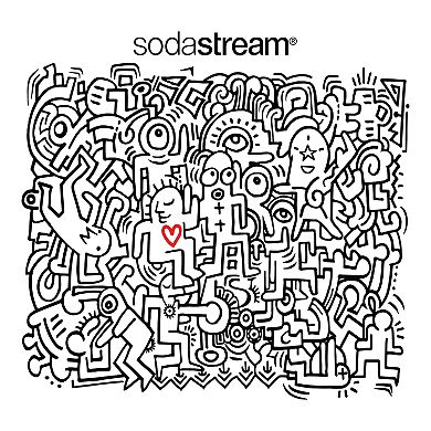 SodaStream 1-Liter Slim Metal Carbonating Bottle