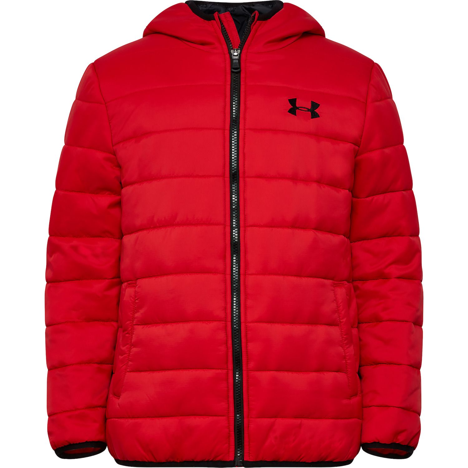red under armour jacket