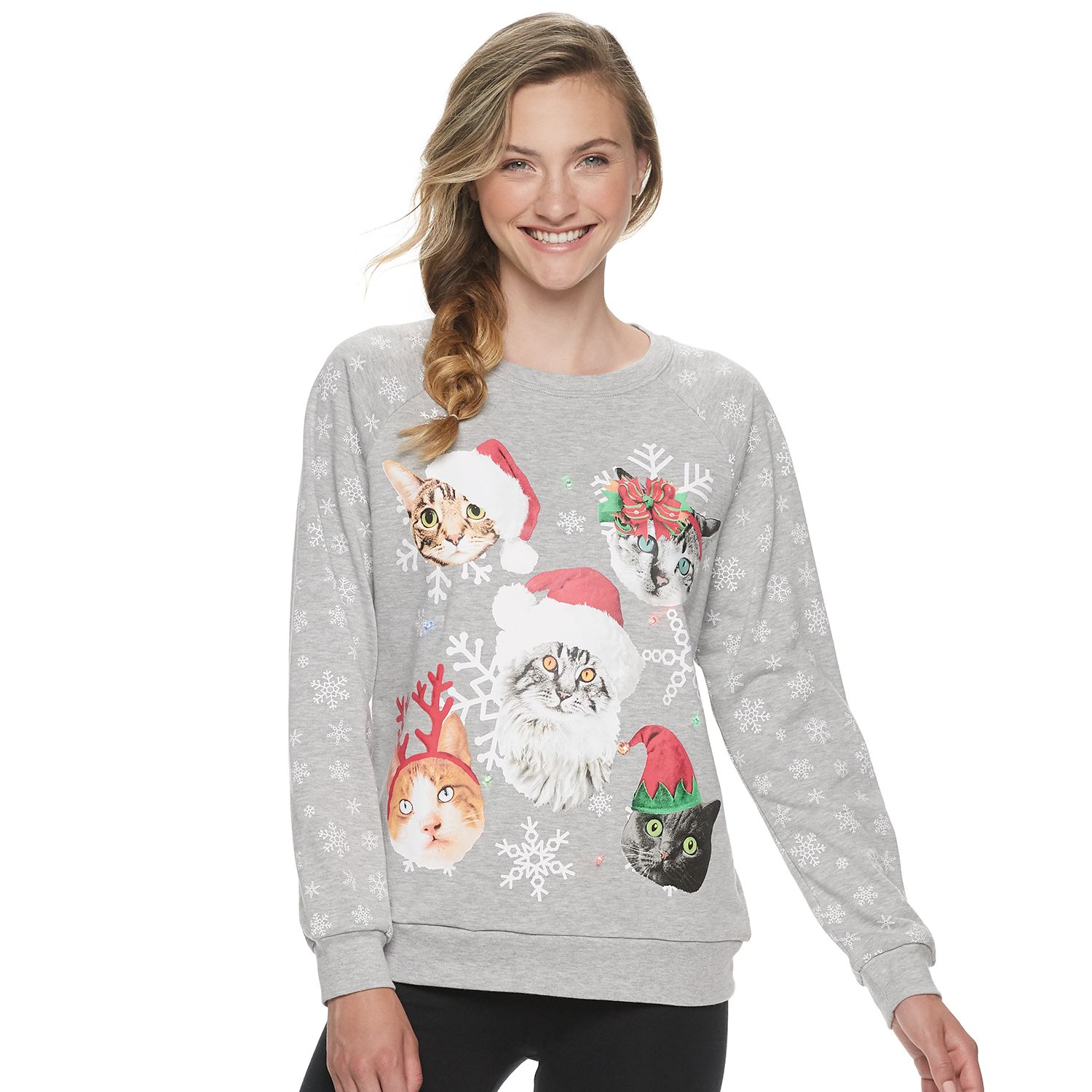 light up christmas sweatshirt