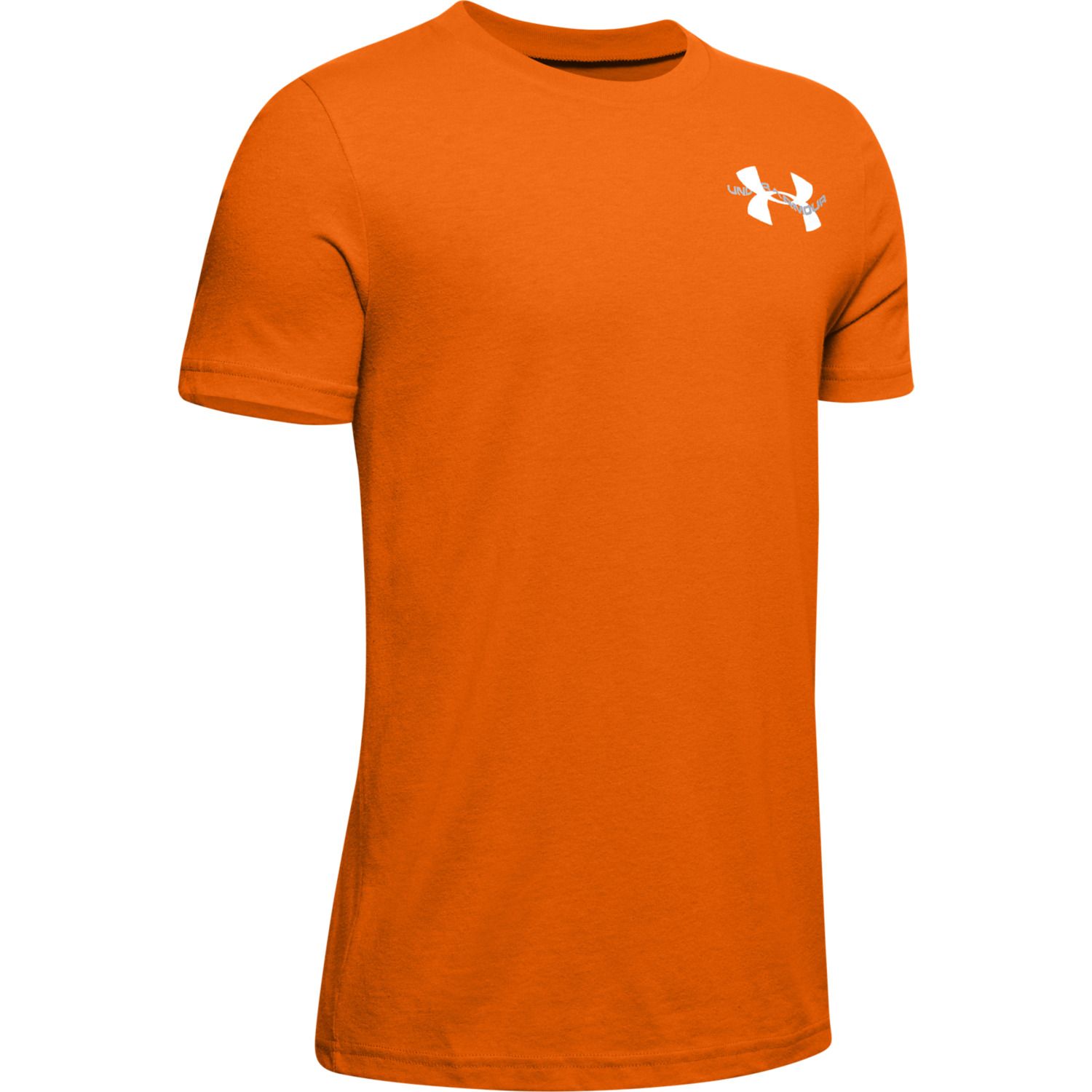 orange under armour t shirt