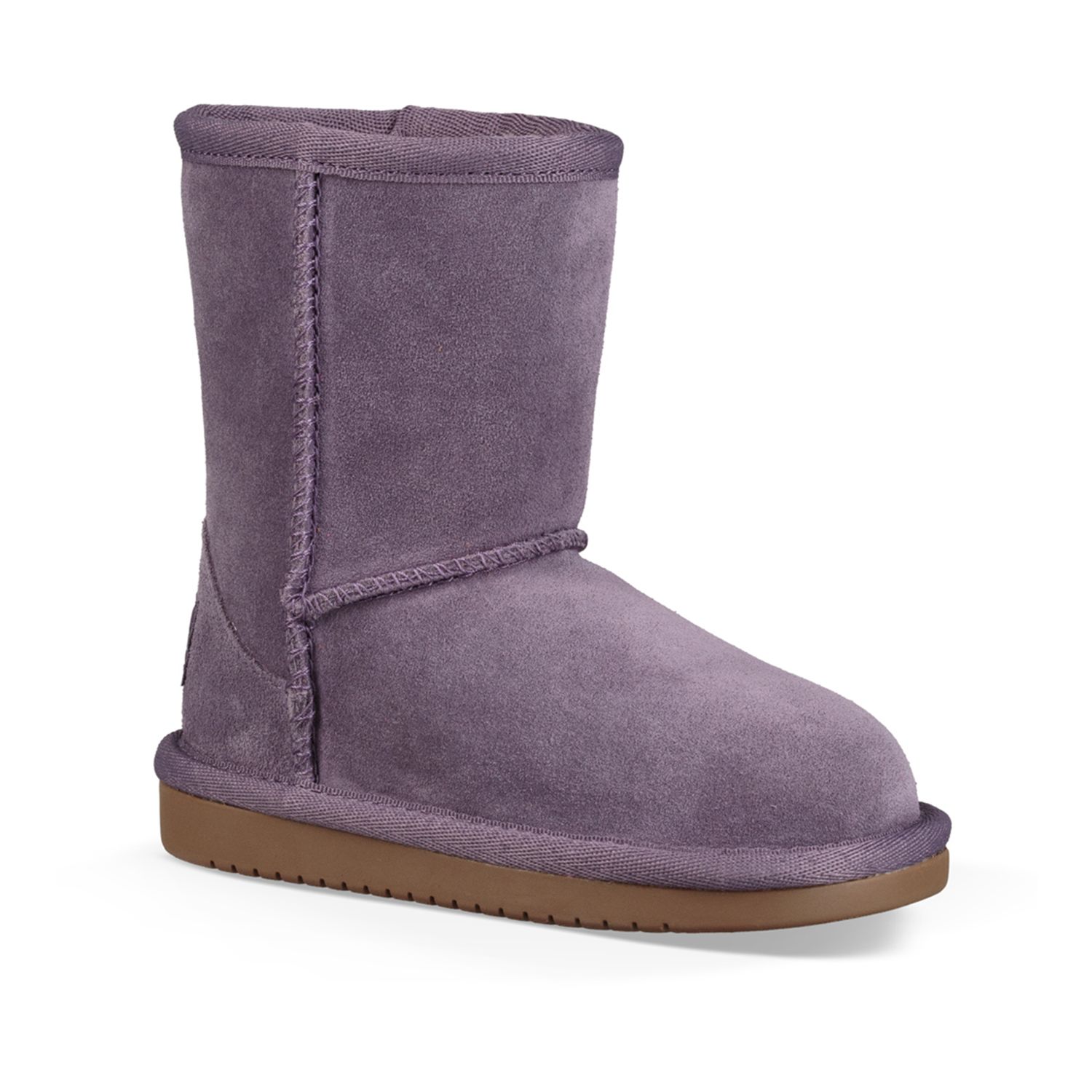 girls purple snow boots