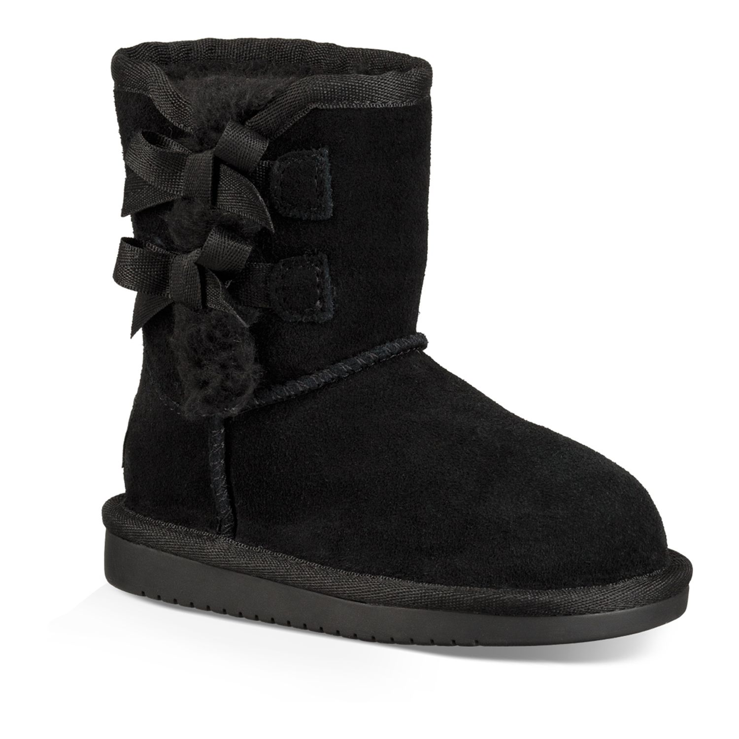 girls black uggs