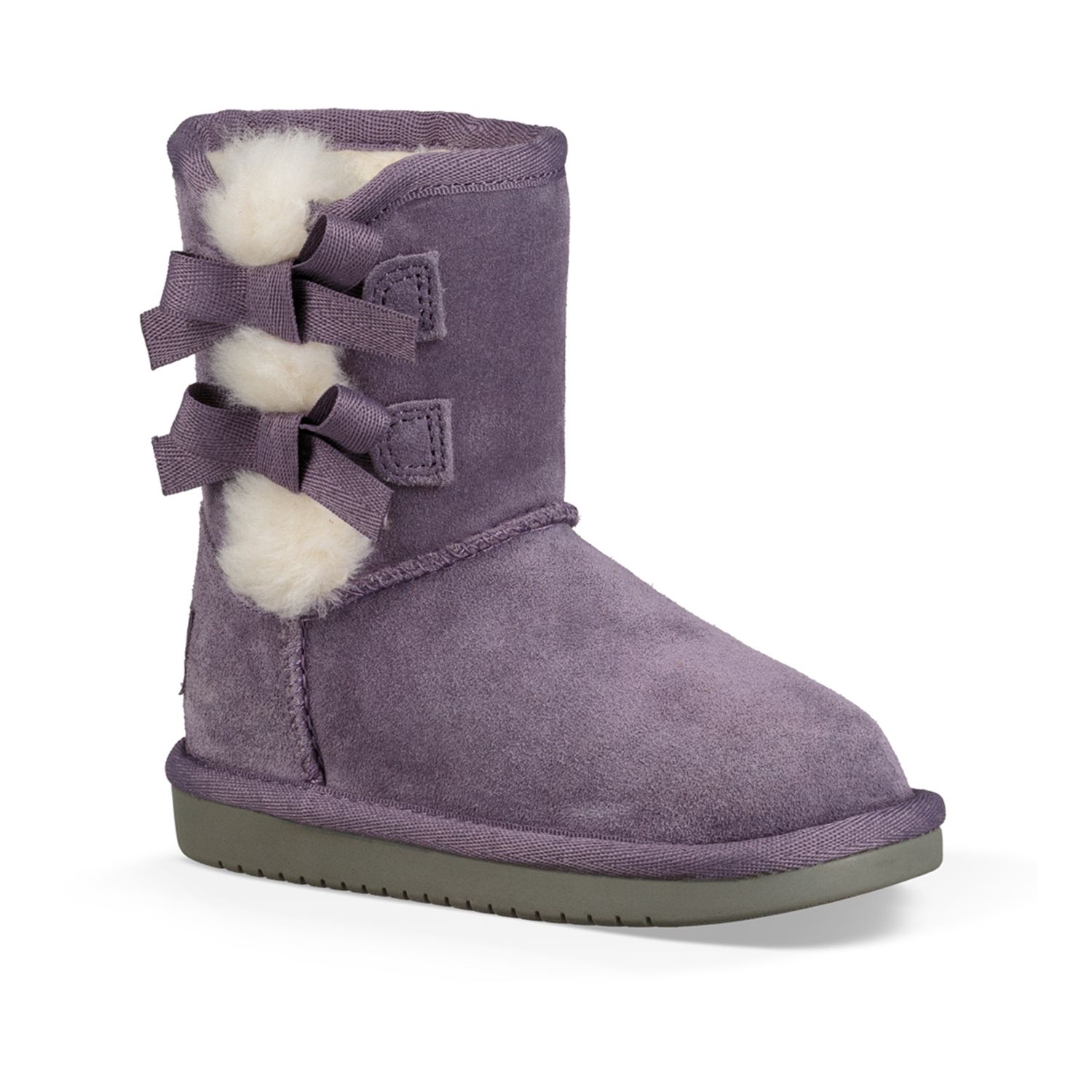 purple walking shoes