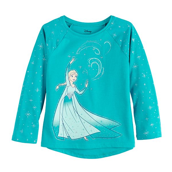 Disney's Frozen Elsa Toddler Girl Glitter Graphic Tee by Jumping Beans®