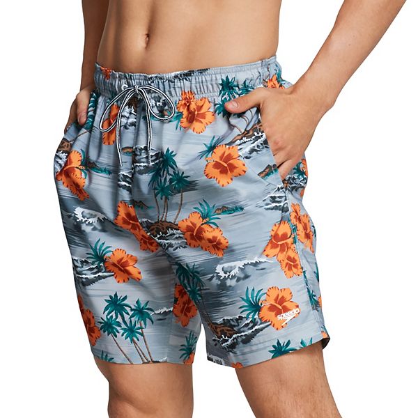 Men's Speedo Seaside Floral Redondo Volley Swim Trunks