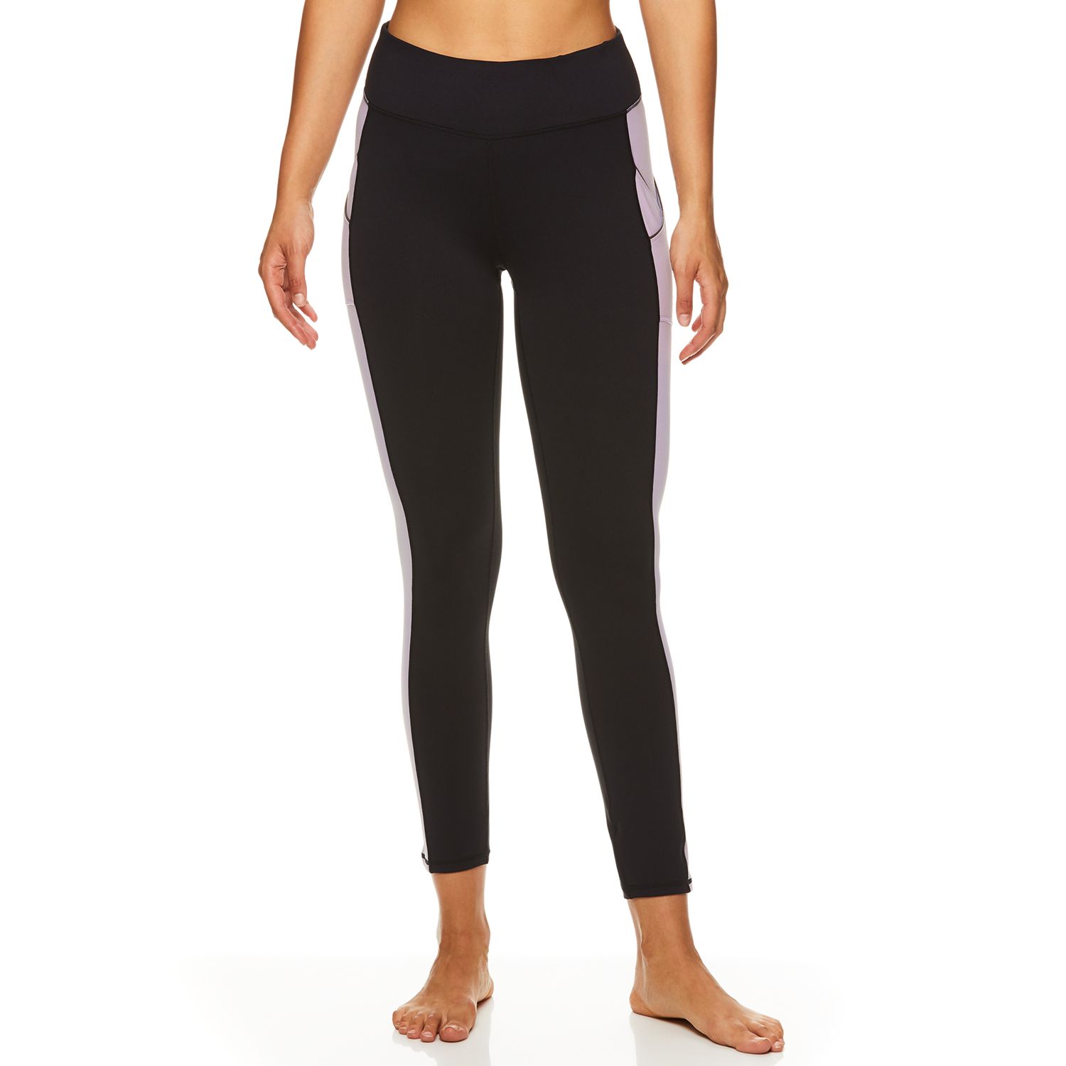 metallic yoga leggings