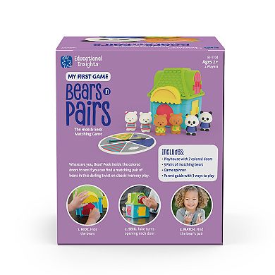 Learning Resources Educational Insights My First Game: Bears in Pairs