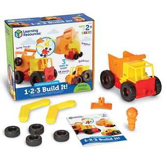Learning Resources 1-2-3 Build It! Construction Crew