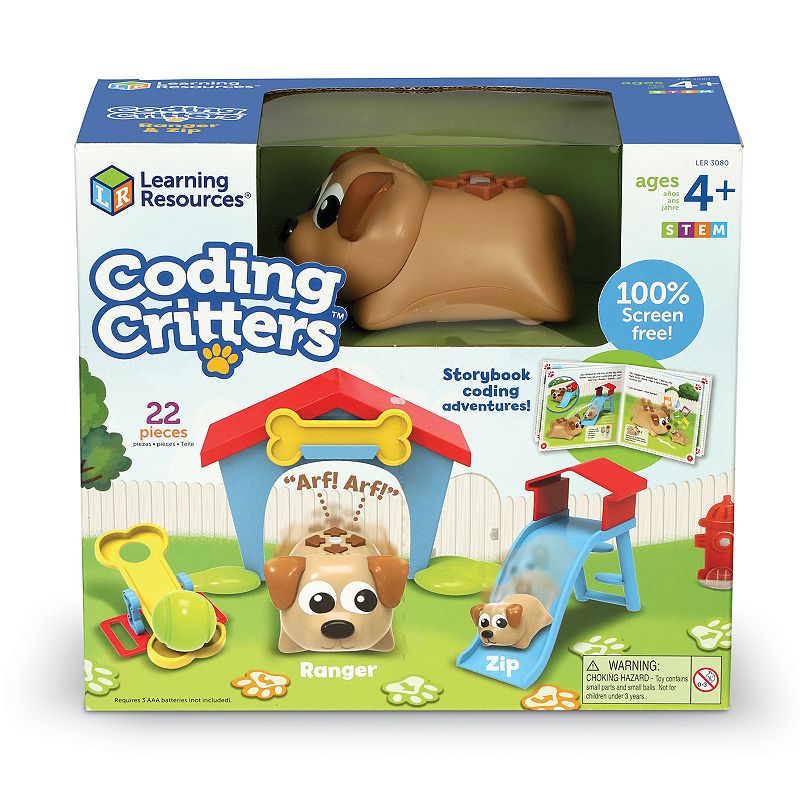 Learning Resources Coding Critters Ranger & Zip, Multicolor