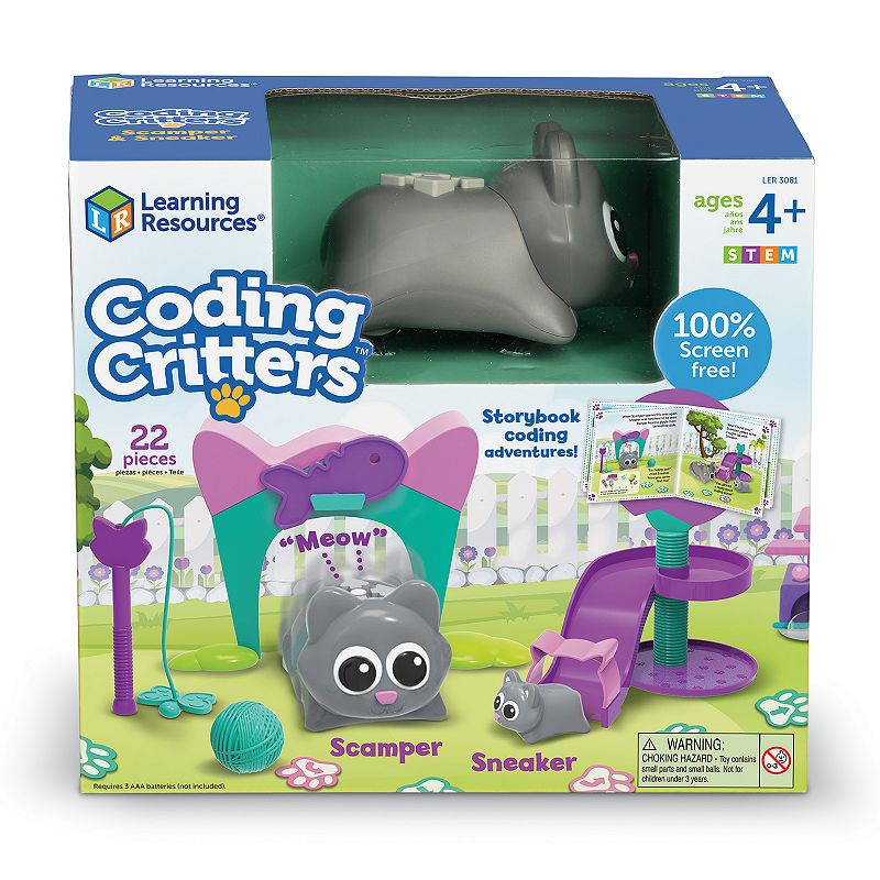 38691411 Learning Resources Coding Critters Scamper & Sneak sku 38691411