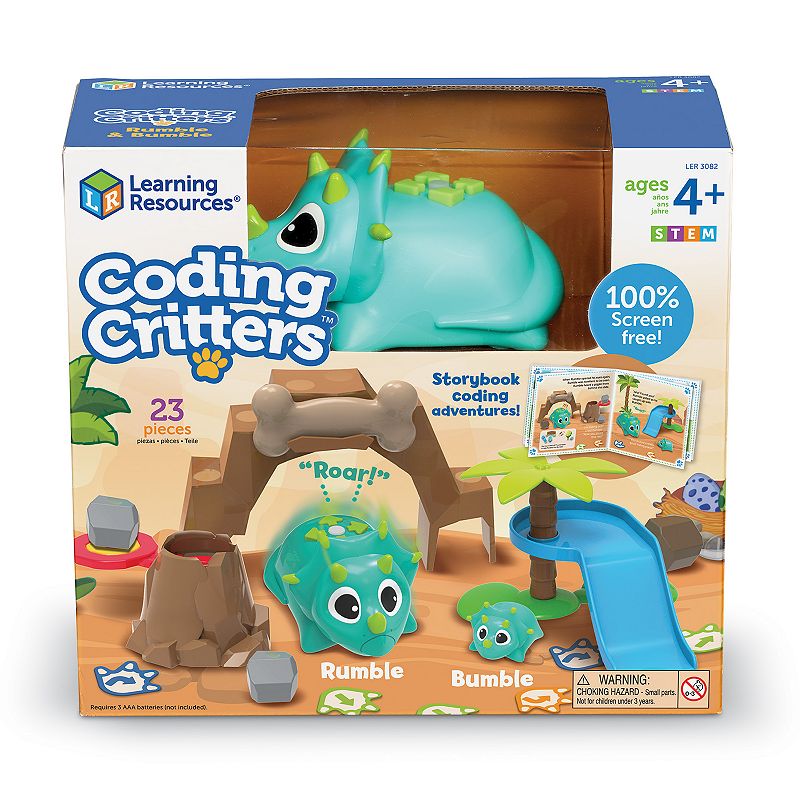 38691412 Learning Resources Coding Critters Rumble & Bumble sku 38691412