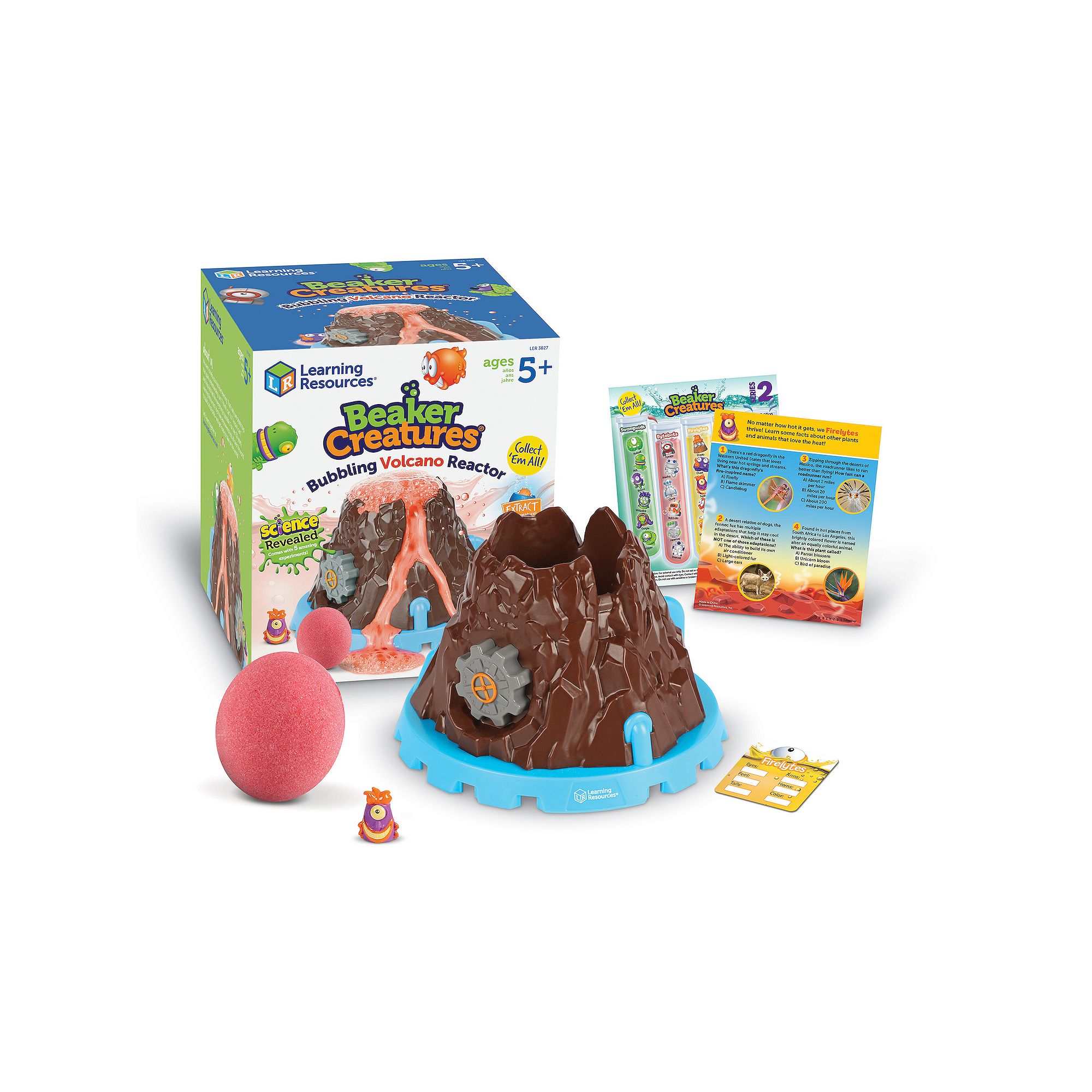 Learning Resources Beaker Creatures Bubbling Volcano Reactor, Multi