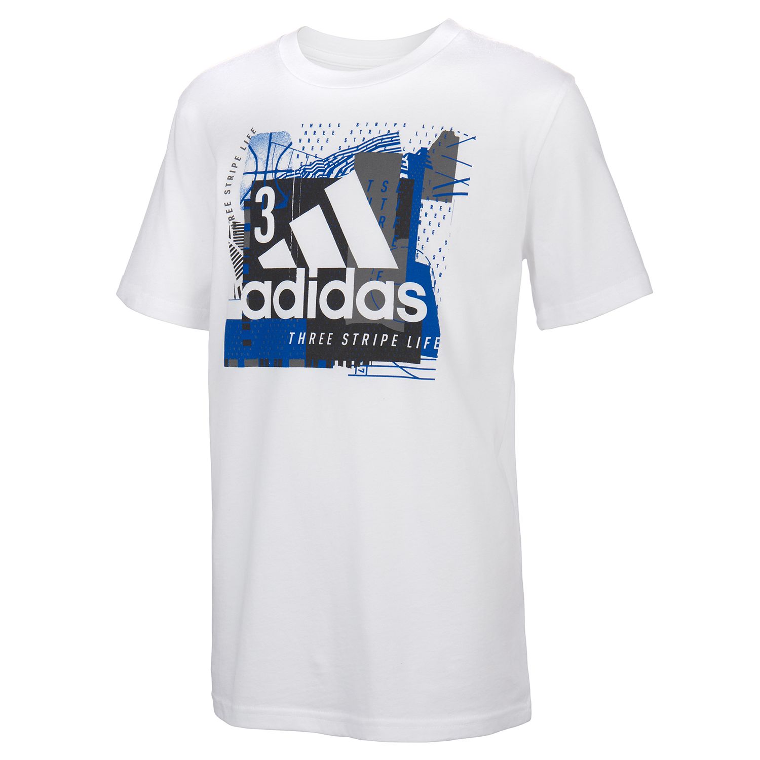 international three stripe life tee