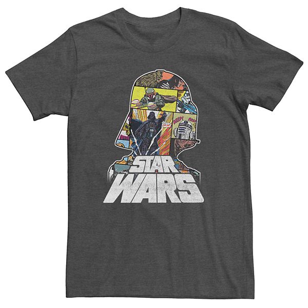 Men's Star Wars Darth Vader Comic Fill Tee