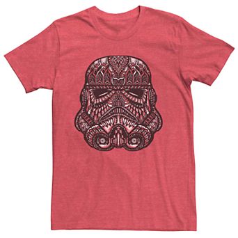 Men's Star Wars Stormtrooper Henna Pattern Fill Tee