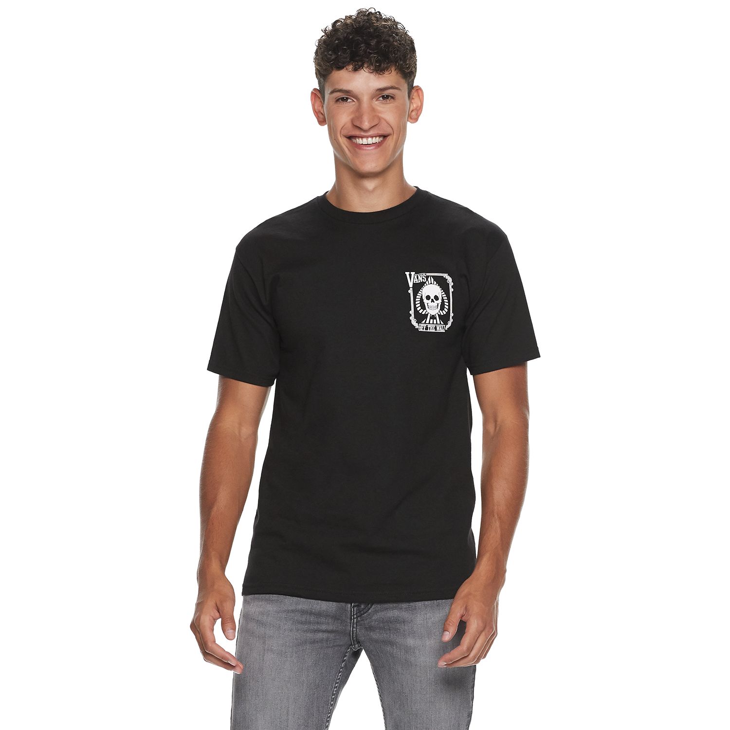 vans logo tee