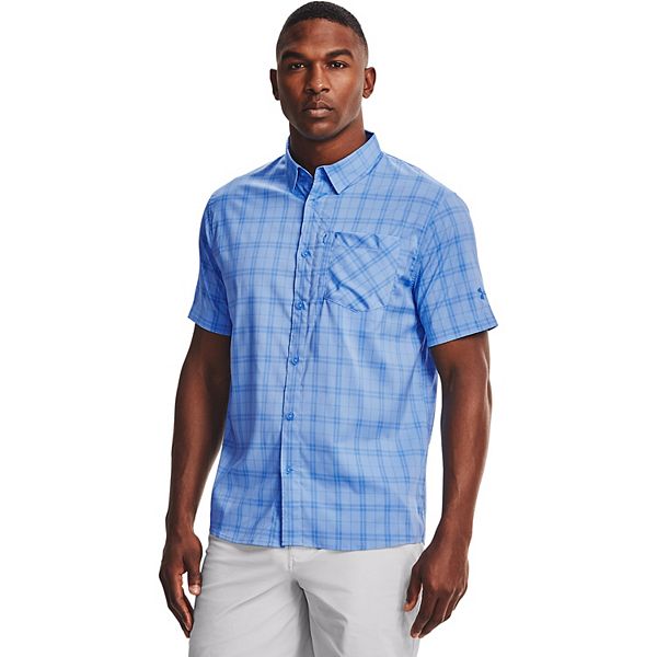 Men's Under Armour High Tide Plaid ButtonDown Shirt