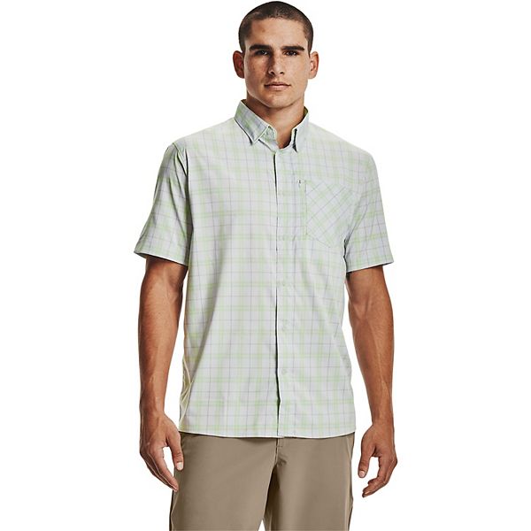 Men's Under Armour High Tide Plaid ButtonDown Shirt