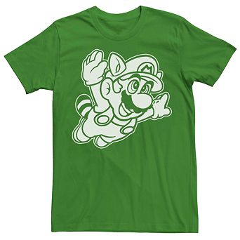 Men's Nintendo Super Mario Tanooki Suit Flight Tee