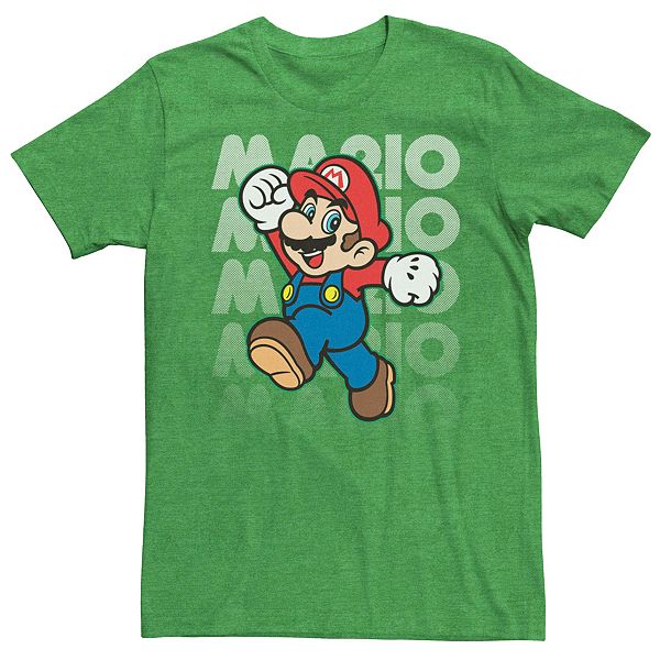 Men's Nintendo Super Mario Logo Fade Tee