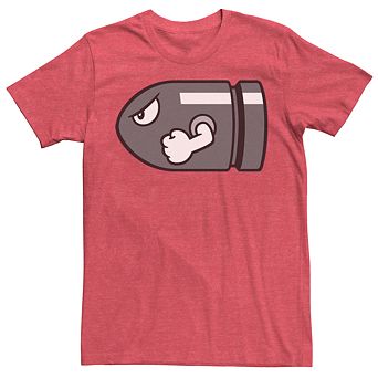 Men's Nintendo Bullet Bill Simple Tee