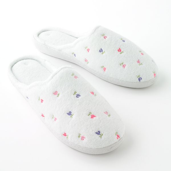 isotoner®Secret Sole® Floral Slippers