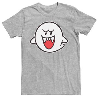 Men's Nintendo Super Mario Boo Short Sleeve Tee
