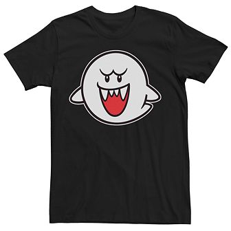 Men's Nintendo Super Mario Boo Short Sleeve Tee