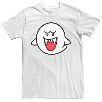 Men's Nintendo Super Mario Boo Short Sleeve Tee