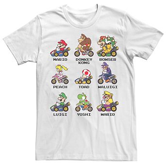 Men's Nintendo Mario Kart Racers Short Sleeve Tee