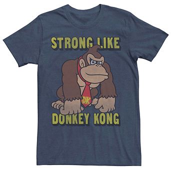 Men's Nintendo Strong Like Donkey Kong Short Sleeve Tee