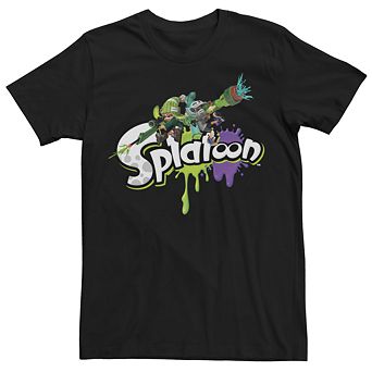 Men's Nintendo Splatoon Inkling Game Logo Tee