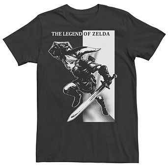 Men's Nintendo Legend Of Zelda Tonal Link Short Sleeve Tee